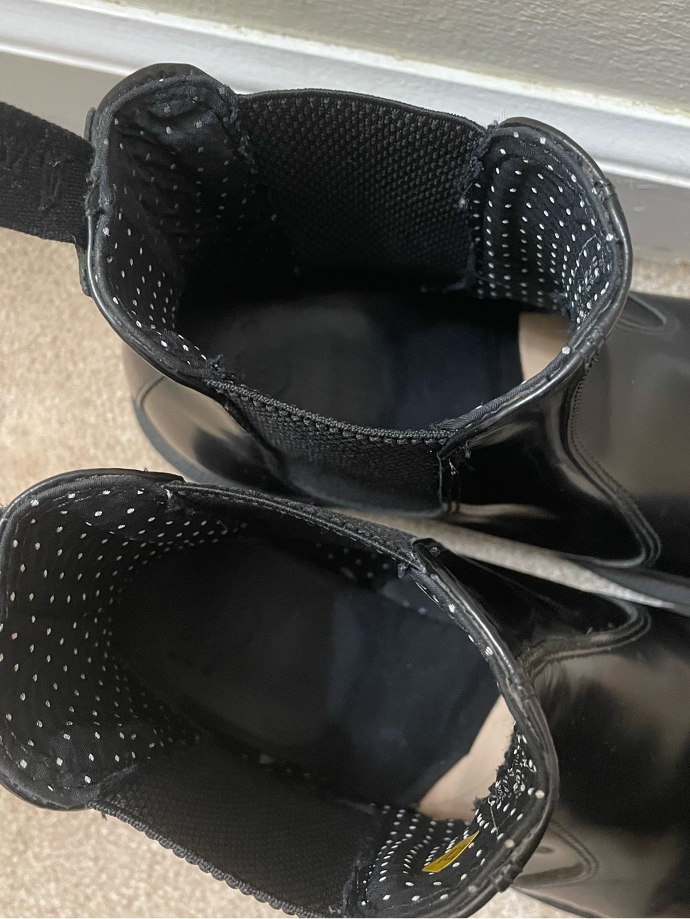 Dr.Martens | Flora Black Smooth Leather Chelsea Boots - Picture 4 of 8